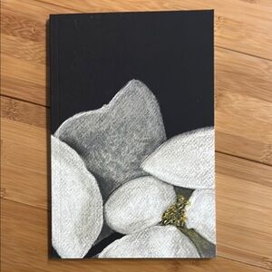 Elegant Floral Original Artwork Paperback Journal with Lined Blank Pages